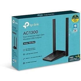 Resim TP-LINK ARCHER T4U PLUS AC1300 WIFI DUAL BAND USB ADAPTOR 