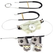 Resim VW Golf MK4 Jetta Bora A4 İçin Sağ Ön Cam Kriko Metal Klips Set 