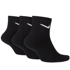 Resim Nike Everyday Cushioned Erkek Siyah 3Lü Çorap SX7667-010 