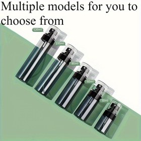 Resim 3-Pack Ultrafine Mist Doldurulabilir Seyahat Sprey Şişeleri - Taşınabilir Siyah Şeffaf Plastik Bölünmüş Üst Tasarım Cilt Bakımı, Makyaj, Alkol ve Esansiyel Yağlar için - Kompakt Yüz Sprey Şişesi Nemlendirme ve Temizleme için 