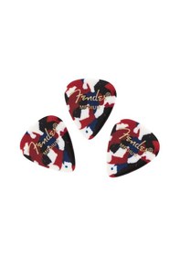 Resim Fender Gitar Penası 3 Adet Classic Celluloid Confetti 351 Shape Medium 