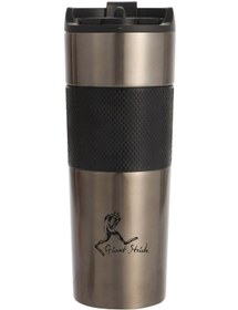 Resim Giant Stride French Press Thermo Mug Antrasit 