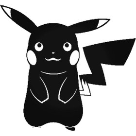 Resim Genel Markalar Pikachu Pokemon 2 Mario Wii 3ds Nintendo Sticker Araba Oto Arma Duvar Çıkartma 20 cm 