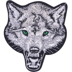 Resim Aplike Ütü İle Yapışan Kurt Yeşilgöz Arma 7x6 cm 