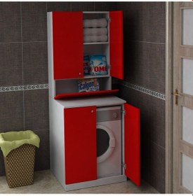 Resim Palmira Çamaşır Makinesi Dolap Takımı 