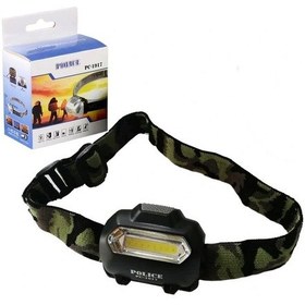 Resim Police Pc-1917 Cob 3xaaa Pilli Led Kafa Feneri Diğer 