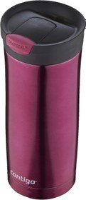 Resim Contigo Huron Snapseal Termos Bardak 470 mL Pembe 