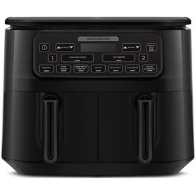 Resim Karaca Air Pro Cook Duo Köz Xxxl 8 Kişilik Airfryer 4 + 4 L 