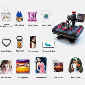 Resim Goldpix Bady Isı Transfer Baskı Makinesi 29x38cm 