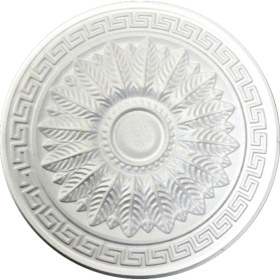 Resim YEDİTEPEOSMANLI Versace Desenli Stropiyer Tavan Lamba Göbeği - 40 cm 