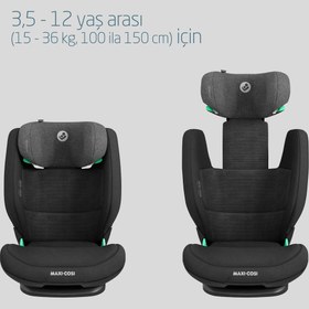 Resim Maxi-Cosi RodiFix Pro I-Size İsofix'li 15-36 Kg Çocuk Oto Koltuğu Authentic Black 