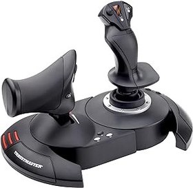 Resim Thrustmaster T.Flight HOTAS X, Joystick ve itme kolu, çift dümen sistemi, tuşlar ve programlanabilir akslar, döner sap, tetikleyici, PC/USB uyumlu 