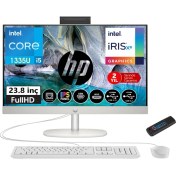 Resim Hp Proone 240 G10 Intel Core I5 1335U 32GB Ram 256GB SSD 23.8 Fhd IPS Freedos Beyaz All In One Bilgisayar 6623Z2ET06+ZETTAUSBBELLEK 