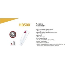 Resim Medikaltec Rossmax Hb500 Temassız Termometre Ateş Ölçer 