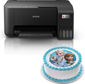 Resim Baskistan Epson Gıda Mürekkepli Resimli Pasta Yazıcısı 4 Kartuşlu Çok Fonksiyonlu A4 10 Sayfa Kapasitesi 