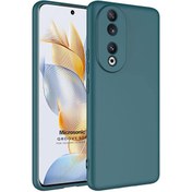 Resim Honor 90 Kılıf Groovy Soft Koyu Yeşil Microsonic