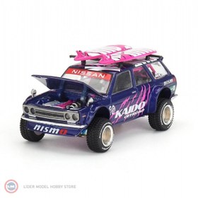 Resim 1:64 Mini GT Kaido 1969 Datsun 510 WAGON 4X4 KAIDO OFFROAD V2 