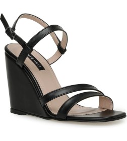 Resim Nine West Moex 3fx Siyah Kadın Dolgu Topuk Sandalet 