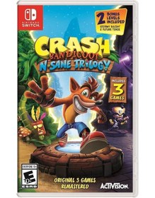 Resim Nintendo Crash Bandicoot N.sane Trilogy Switch Oyun 