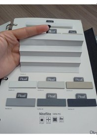 Resim As Perde Duble Blackout Plicell Perde Yapıştırmalı 