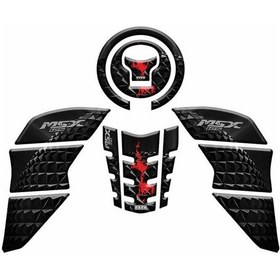 Resim Honda Msx 2014 - 2022 Uyumlu Tank Pad Set 012 Çok Renkli 