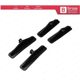 Resim Peugeot Citroen için 4 Adet Cam Tutma Küçük Klipsi 9727 23 N11.13698 