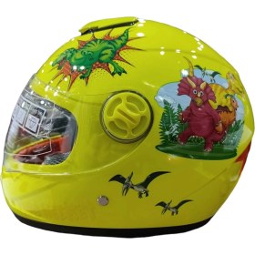 Resim Mts SY118 Çocuk Kaskı Dino Sarı 