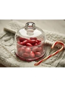 Resim Paşabahçe 96814 Basic Cam Lokumluk Şekerlik Kahvaltılık Mini Saklama Kabı 