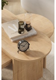 Resim Bofigo 2li Orta Sehpa Dekoratif Sehpa Yan Sehpa Açelya Safir Meşe Safir Meşe 