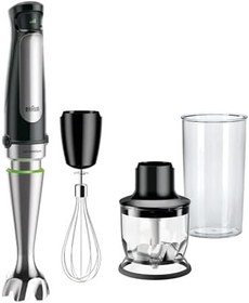 Resim Braun Multi Quick 7 El Blender Seti MQ 7025X, 1000 W, 500 ml Hazne, Siyah 