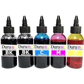 Resim Duruınk Hp 6110 Hp 308 Kartuş Dolum Seti 5 Li Set 5x100ml Renkli Mürekkep 