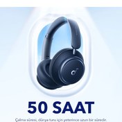 Resim Anker Soundcore Life Q45 Bluetooth Kulak Üstü Kulaklık Mavi 