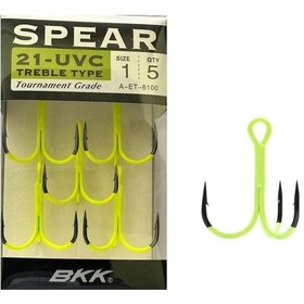 Resim Bkk Spear-21 Uvc Üçlü Olta İğnesi - No:1 