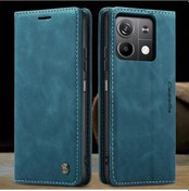 Resim Gaojunshop01 Xiaomi Redmi Note 12 4g Premium Yapay Deri Cüzdan Manyetik Kartlı Kapak 