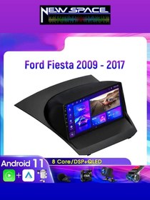 Resim NEWSPACE FORD FİESTA ANDROİD 8GB RAM 128GB ROM 8 ÇEKİRDEK CARPLAY MULTİMEDYA 