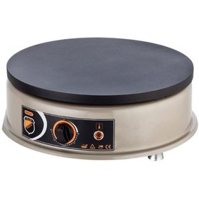 Resim Işıkgaz Silverinox Krep Makinesi, 40 Cm, Elektrikli, Gri 