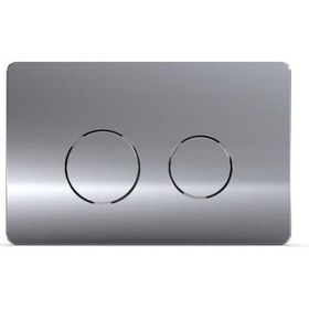 Resim Serel Gömme Rezervuar Kumanda Paneli P570120 Parlak Krom Panel Metal Kaplama Çok Renkli 