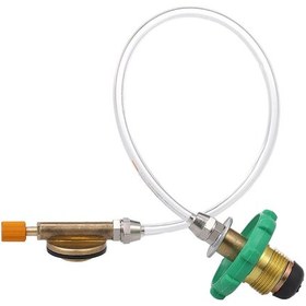 Resim Reedark Kamp Ocağı Lpg Dolum Adaptörü - Düz Tüp Bağlantısı İçin Pratik Çözüm Çok Renkli 