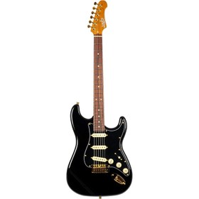 Resim Jet JS-380 BK G SSS Elektro Gitar (Black) 