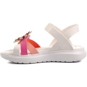 Resim AYAKMOD Şng 8010-f Beyaz-fuşya-pembe Kız Çocuk Sandalet 