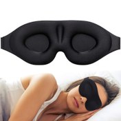 Resim Erkekler ve Kadınlar için Uyku Göz Maskesi, 3D Kontur Fincan Uyku Göz Maskesi, İçbükey Şekillendirilmiş Gece Uyku Maskesi, Tam Karartma, Yumuşak ve Rahat Seyahat Göz Maskesi, Yoga, Şekerleme Baba Günü, Anne Günü Hediyesi 