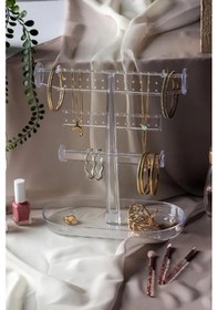 Resim Aksesuar Standı Takı Organizer Şeffaf 