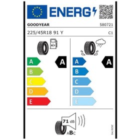Resim Goodyear 225/45R18 91Y Eagle F1 Asymmetric 5 Ar Fp Yaz Lastiği 2025 