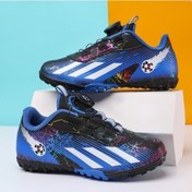 Resim Snapbuy Blue Ocean Spor Futbol Ayakkabısı Krampon Mavi - Siyah 
