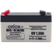 Resim Orion Orn613 6v 1.3ah Bakımsız Kuru Akü 