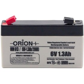 Resim Orion Orn613 6v 1.3ah Bakımsız Kuru Akü 