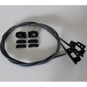 Resim Peugeot 206 Uyumlu Sunroof Teli + Bademi + Sürgü Plastikleri Tamir Seti 