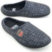 Resim Gezer Erkek Kışlık Pu Rahat Taban Ev Bahçe Gondol Terlik Siyah 