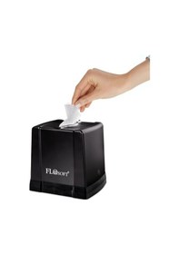 Resim Flora Cömert Peçetelik, Dekoratif Peçete Dispenseri Ve Düzenleyicisi F291 Siyah 