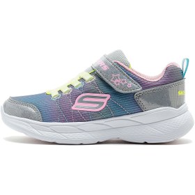 Resim Skechers Snap Sprints 2 0 Stars Away Kız Çocuk Gri Günlük Ayakkabı 